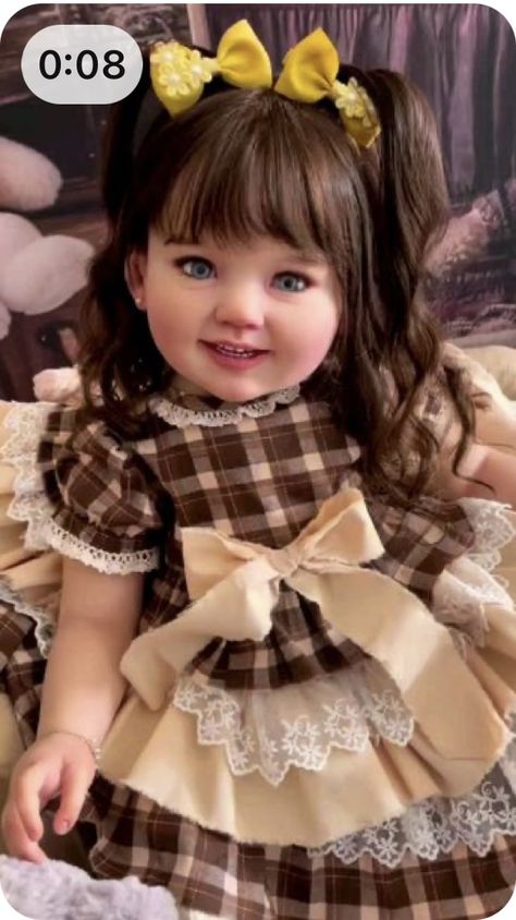 Reborn Toddler Girl, Bb Reborn, Persian Fashion, Reborn Toddler Dolls, Silicone Baby Dolls, Lifelike Dolls, Reborn Toddler, Toddler Dolls, August 22