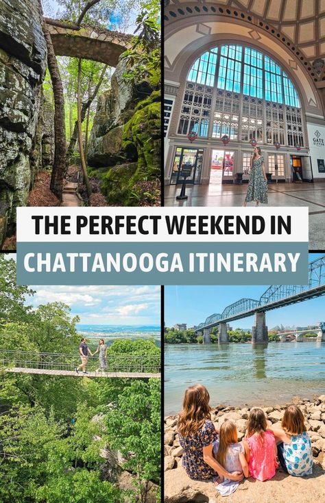 Best Romantic Getaways, Tennessee Aquarium, Cloudland Canyon, Downtown Chattanooga, Tennessee Travel, Best Weekend Getaways, Lookout Mountain, Chattanooga Tennessee, Unique Experiences