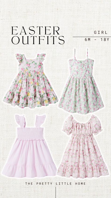 Shop Floral Ruffle Sundress and other curated products on LTK, the easiest way to shop everything from your favorite creators. Toddler Easter Outfit, Easter Outfit Ideas, Easter Dresses For Toddlers, Baby Easter Outfit, Easter Outfit For Girls, Inspo Fits, Girls Easter Dresses