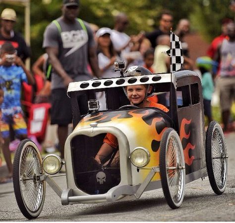 Cool Dads Rock Derby 2015 soapbox car Soapbox Derby Cars, Soapbox Car, Custom Go Karts, Soap Box Racer, Soap Box Derby Cars, Soap Box Cars, Toy Pedal Cars, Rat Rod Cars, Recumbent Bicycle