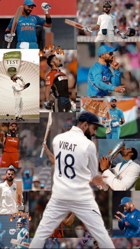 Virat Kohli Collage Aesthetic, Virat Kohli Collage, Ict Aesthetic, Virat Kohli Wallpapers Full Hd, Cricket Images, Study Snaps, Study Snaps Ideas, Ab De Villiers Photo, Cricket Quotes