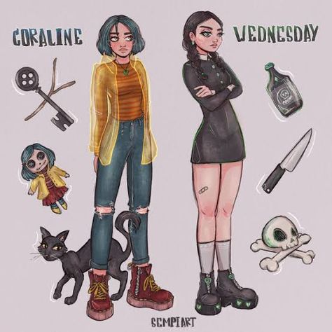 Street Fashion Inspiration, Modest Street Fashion, Coraline Costume, Coraline And Wybie, Laika Studios, Coraline Art, Coraline Movie, Coraline Aesthetic, Coraline Jones