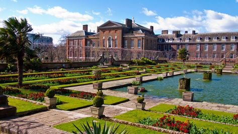 Building, Garden, Estate, Property, Architecture, House, Botany, Water, Mansion, Grass, London Guide, Official Residence, Kensington And Chelsea, Kensington Gardens, United Kingdom Travel, Kensington London, Royal Residence, Romantic City, Kensington Palace