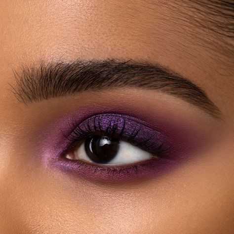 Purple Eyeshadow For Brown Eyes, Bunnie Rabbot, Prom Eyeshadow, Maroon Makeup, Purple Eyeshadow Looks, Plum Eyeshadow, Jewel Makeup, Purple Makeup Looks, Eyeshadow Singles