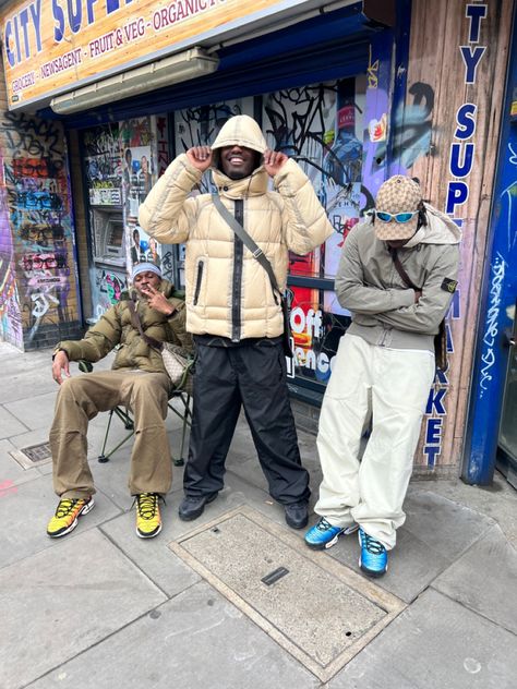 IG - @lostboyeddz Tns Outfit, Gorpcore Layering, Air Max Plus Outfits, 2000s Fashion Men, Uk Drill, New York Streetwear, Drippy Fits, Streetwear Lifestyle, Guys Fits