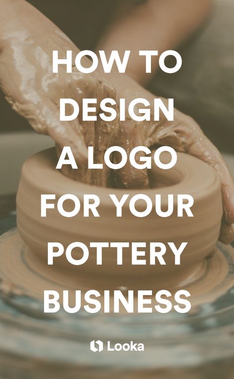 To stand out in an artistic industry, you need a logo that captures your audience’s imagination—and inspires them to check out your company. Visit our website to design your very own logo in minutes! #DIY #crafts #artisan #creative #pottery #business #startingabusiness #homebusiness #newbusiness #onlinebusiness #online #shop #onlineshop #clay #ceramic #vase #homedecor #decor #businessowner #makealogo #logo #design Pottery Business Logo, Ceramic Logo Design Ideas, Pottery Studio Logo, Pottery Logo Design Ideas, Logo Ideas Design, Creative Logo Ideas, Pottery Logo, Creative Pottery, Pottery Business