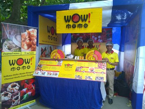 Wow Momo Stall at St James School  #momolove #wowmomo #loveforfood Stall Name Ideas, Stall Decorations, Favourite Food, Name Ideas, Food Cart, St James, Hotel Design, Pops Cereal Box, Corporate Events