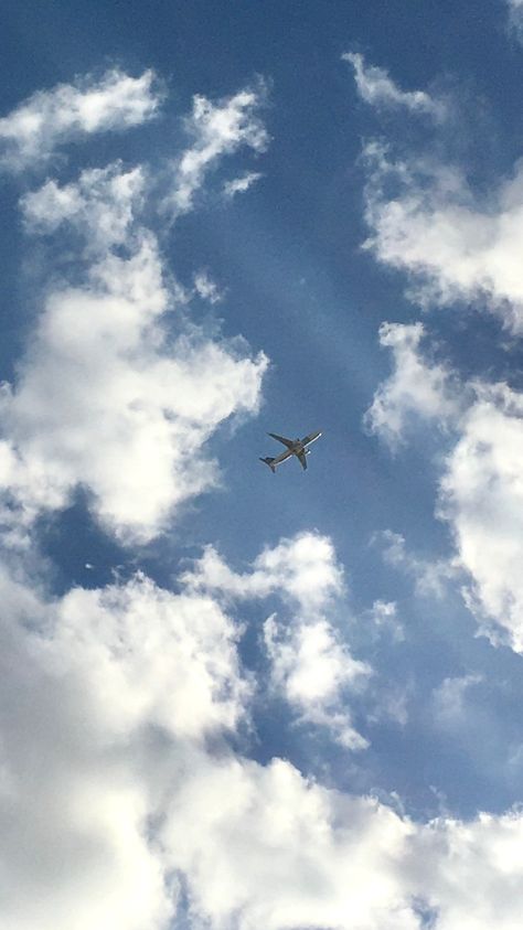 The Clouds, Blue Sky, Blue, White