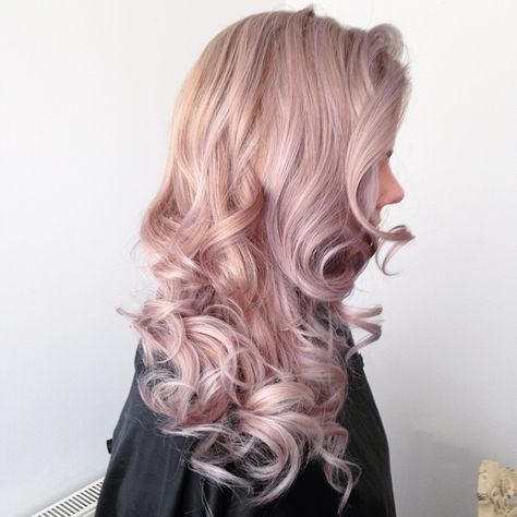 Pearl Hair Color Trend | POPSUGAR Beauty Balayage Hair Natural, Pearl Hair Color, Blonde Hair Dark Skin, Red Colored Hair, Spring Hair Color Blonde, Orange Brown Hair, Cotton Candy Pink Hair, Blond Rose, Hair Levels