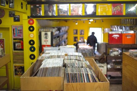 The top 5 vinyl record stores in Toronto | The 500 Hidden Secrets Best Vinyl Records, Vinyl Record Store, Record Stores, Old Records, All About Music, Record Shop, Old Music, Record Collection, Vintage Records