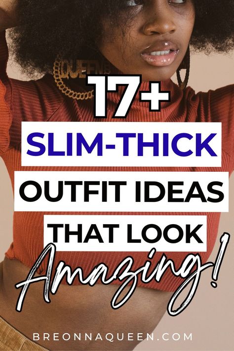 "From chic casual looks to elegant ensembles, these 17 slim thick outfit ideas for women are a must-see for #curvyfashionistas #ootdinspo" Size 10 Models Woman, Sassy Casual Outfits, Big Lower Body Outfit, Outfit For Muscular Women, Simple Chic Style Outfits, Club Outfits For Petite Women, Chic Business Casual Plus Size, Outfits For 140 Pounds, Thick Fashion Outfits