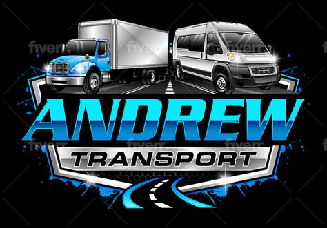 I will design trucking business, dispatcher, transport, truck logo Dispatch Logo, Truck Logo, Trucking Business, Transport Truck, Transport Companies, All Cars, Logo Design Services, Car Detailing, Logo Design