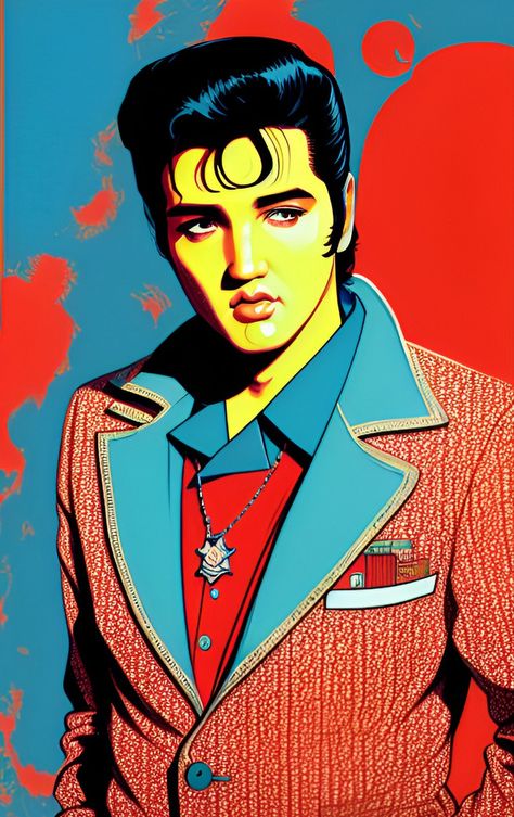 Room Retro Vintage, Colonel Tom Parker, Paper Dress Art, Human Drawings, King Elvis Presley, Elvis Art, Room Retro, Music Cartoon, Tom Parker