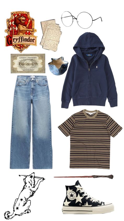 harry potter • modern day outfit What To Wear To Universal Studios Outfit Ideas Harry Potter, Harry Potter Fits, Universal Studios Harry Potter Outfit, James Potter Outfit, Harry Potter Aesthetic Outfits, Harry Potter Outfits Aesthetic, Harry Potter Outfit Ideas, Harry Potter Modern, Harry Potter Ravenclaw Outfits