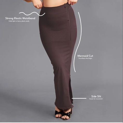 Perfectly Shaped: Enhance your saree look with our shapewear that offers a smooth silhouette and perfect shape. Saree Shapewear, Farewell Saree, Farewell Sarees, Saree Photoshoot, Saree Look, Pear Shape, Pear Shaped, Shapewear, Pear