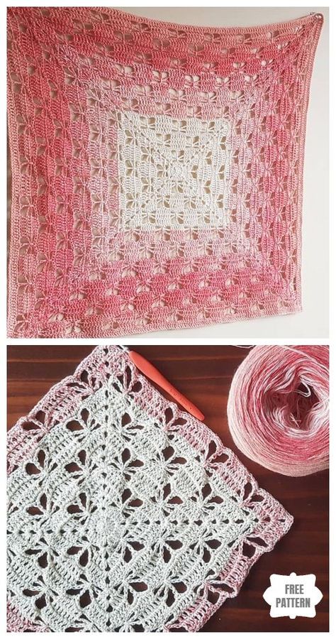 Elegant and Cozy Crochet Blanket Patterns Corak Krusye, Motifs Afghans, Confection Au Crochet, Baby Afghan Crochet, Crochet Butterfly, Crochet Blocks, Diy Magazine, Crochet Simple, Crochet Patterns Free Blanket