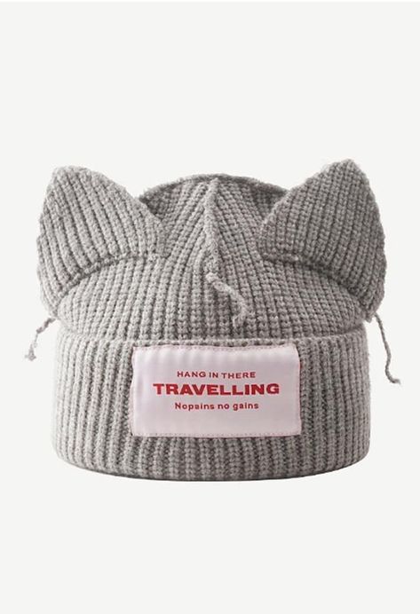 2023 Buy Logo Patched Cute Ear Beanie Hat under US$16 in Hats Online Store. Free Shipping with US$69+. Check reviews and buy it today. Style: Casual Color: Gray, Black, Blue Material: Polyester, Woolen Type: Beanie Gender: Female Occasion: Holiday/Outdoor #backtoschool #backtoschooloutfits #firstdayofschooloutfit #streetstyle #outfits #ootd #trendyoutfits #fashionista #casualoutfits Beany Hat, 2024 Logo, Ear Beanie, Trendy Scarves, Jeans Patchwork, Cute Beanies, Cute Hat, Buy Logo, Retro Mode