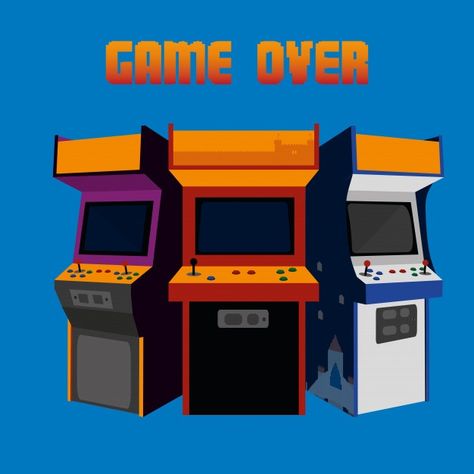 Arcade machine Premium Vector | Premium Vector #Freepik #vector #technology #house #vintage #digital Arcade Machine Illustration, Pixel Art Arcade, Technology House, Typography Portrait, Machine Illustration, Retro Games Poster, Star 3d, Arcade Room, Retro Arcade Games