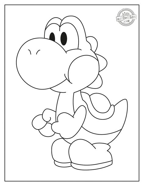 Yoshi Coloring Pages Yoshi Colouring Pages, Yoshi Coloring Pages Free Printable, Splatoon Coloring Pages, Yoshi Outline, Yoshi Tattoo Design, Yoshi Drawing Easy, Coloring Pages For Kids Free Printable, Baby Yoda Coloring Page, How To Draw Yoshi