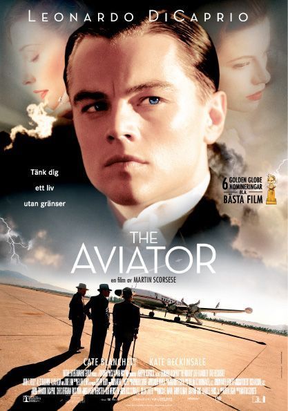 Leonardo Di Caprio in 'The Aviator', 2004 - '40's Retro costumes designed by Sandy Powell winning an Academy Award for her work on Scorsese's film. Aviator Movie, Martin Scorsese Movies, Leonard Dicaprio, Leonardo Dicaprio Movies, Little Dorrit, Shutter Island, Howard Hughes, Van Helsing, The Departed