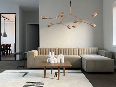 LED metal chandelier DROP CHANDELIER PERFORATED by 101 Copenhagen_3 Modern Outdoor Table, 101 Copenhagen, Drop Chandelier, Minimalist Sofa, Scandinavian Minimalist, Studio Interior Design, Display Furniture, Studio Interior, Decor Essentials