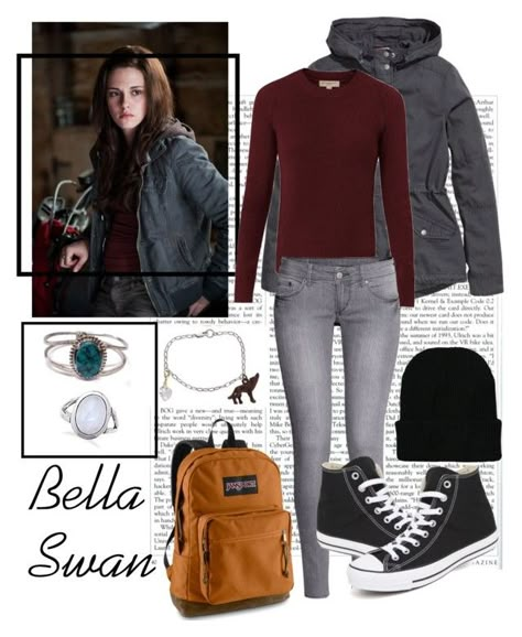 Bell Swan Outfit, Bella Swan Outfit, Swan Outfit, Vampire Outfits, Bella Swan Aesthetic, Casual Work Outfit Spring, Bella Disney, Twilight Party, Biker Girl Outfits