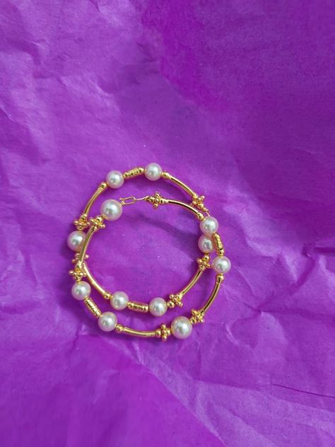 Kids Bangles Gold Indian, Kids Bangles Gold Indian Adjustable, Baby Bangles Indian Gold, Baby Jewelry Gold, Beaded Wedding Jewelry, Kids Gold Jewelry, Pearl Bangles, Coral Jewelry Set