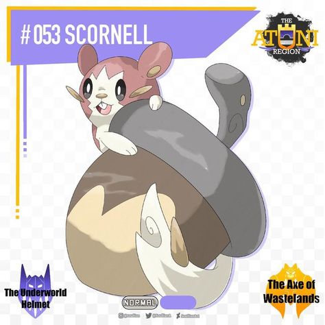 Squirrel Pokemon, Pokemon Fakemon, Pokemon Regions, Ash Pokemon, Pokemon Pokedex, Red Squirrel, Pokemon Fan, Underworld, Mythical Creatures