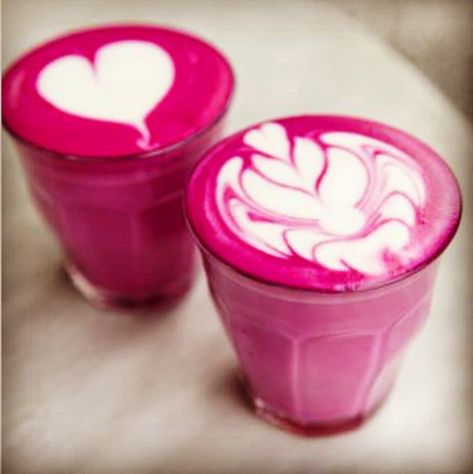 What do you think of Pink Pitaya Lattes? . . Do you like Dragon Fruit? . . Would you drink it more often if you knew the positive benefits… Superfood Lattes, Pink Pitaya, Pink Foods, Sweet Drinks, Coffeehouse, Coffee Bean, The Loop, Dragon Fruit, Superfoods