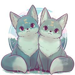 Naomi Lord Art, Naomi Lord, Cute Fox Drawing, Gemini Art, Cute Kawaii Animals, 12 Cung Hoàng Đạo, Mythical Animal, Cute Fantasy Creatures, Drawing Faces