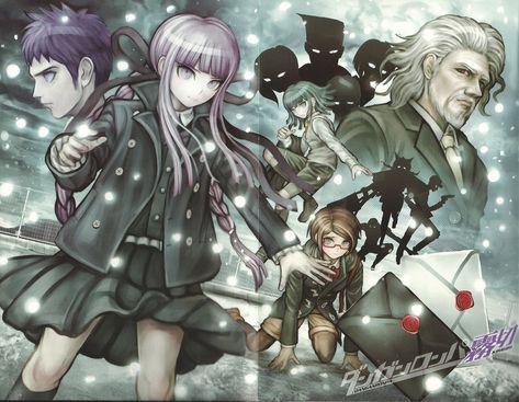 Danganronpa Kirigiri, Kyoko Kirigiri, Danganronpa Trigger Happy Havoc, Danganronpa 1, Trigger Happy Havoc, Danganronpa 3, Concept Art Character, Game Concept Art, Danganronpa Characters