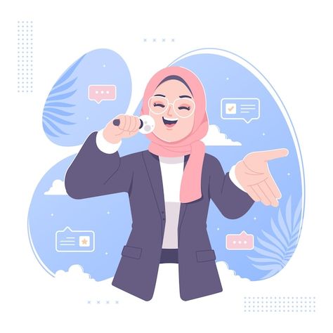 Thinking Pose, Best Employee, Anime Hijab, Friends Illustration, Tourism Day, Good Employee, Shop Illustration, Happy Teachers Day, Math Humor