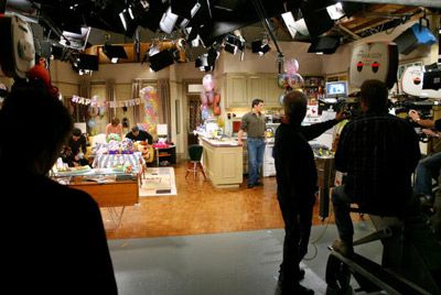 See a Live Taping of a TV show     Would have loved to have it be "Friends" but now that it's over...any good half hour comedy would be good. :) Friends Behind The Scenes, Scene Friends, Marlo Thomas, Chrissie Hynde, David Hume, Billy Crystal, Friends Cast, Friends Set, Weird Pictures