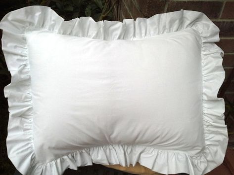 Diy Pillow Covers, Ruffle Pillow, Indian Home Interior, Body Pillow Cover, Satin Pillowcase, Feather Pillows, Body Pillow Covers, Cotton Pillow Cases, Organic Linens