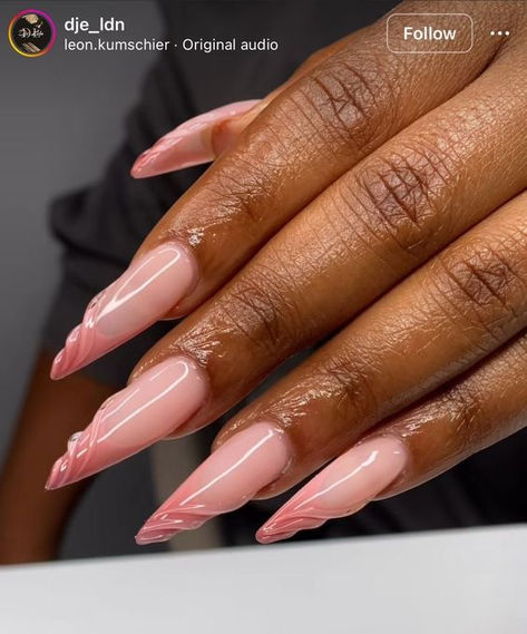 Brown Stiletto Nails Design, Cute Stilleto Nails, Brown Stiletto Nails, Faith Tattoos, Nails Tech, Kylie Nails, Biab Nails, Bad Nails, Stilleto Nails Designs