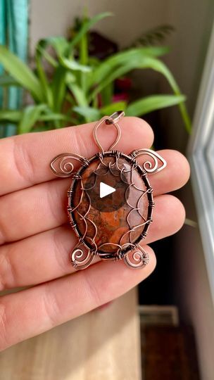 Desert Tortoise, Copper Wire Jewelry, Wire Jewelry Designs, Beach Design, In Sync, My Small Business, Hippie Jewelry, Wrapped Jewelry, Copper Pendants