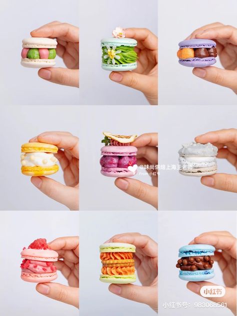 Korean Macarons, Macaron Tutorial, Macaroon Packaging, Easy Macaroons Recipe, Macaron Boxes, French Macaroons, Macaroon Recipes, Delicious Donuts, Cookie Cups