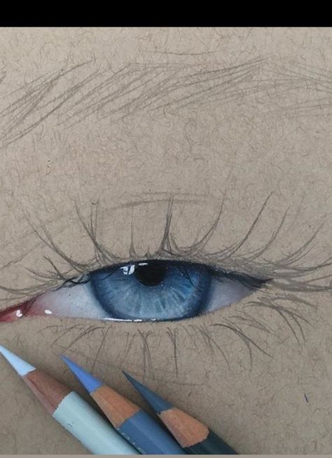 Drawing Of An Eye, Color Drawing Art, Výtvarné Reference, Sketching Techniques, Art Tools Drawing, 인물 ��드로잉, Art Drawings Sketches Creative, Dessin Adorable, Realistic Art