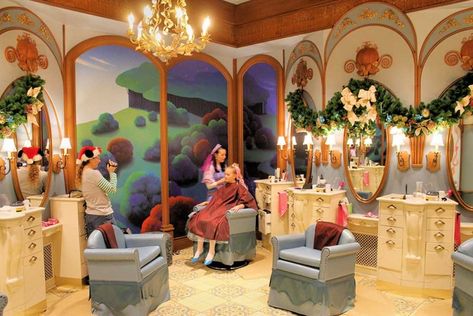 Kids Hair Salon, Girl Salon, Bibbidi Bobbidi Boutique, Disney Boutique, Kids Spa, Dream Closets, Downtown Disney, Disney World Tips And Tricks, Disney World Trip