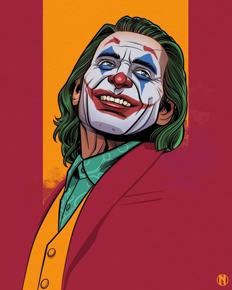 Nolan Harris’s Instagram post: ““I used to think that my life was a tragedy, but now I realize, it’s a comedy.” - #joker #thejoker #jokermovie #illustration #drawing…” Joker Comic Art, Joker Illustration, Joker Drawing, Joker Painting, Joker Wallpaper, Joker Drawings, Joker Comic, Joker Artwork, Joker Wallpapers