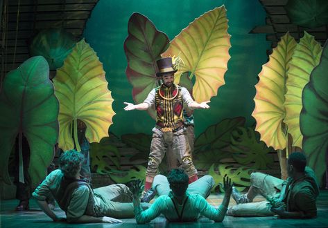 Peter Pan Jr, Giant Leaves, Enchanted Forest Decorations, James And Giant Peach, Puppetry Theatre, Lion King Musical, Peter And The Starcatcher, Lion King Jr, Peter And Wendy