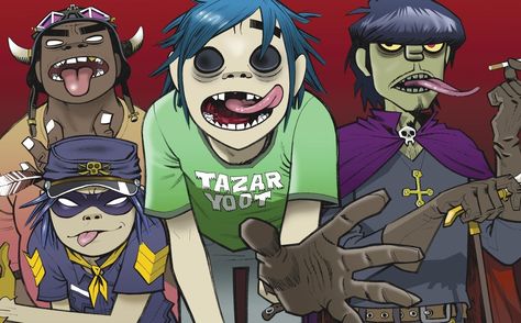 Gorillaz New Album Coming in 2016 Says Damon Albarn Gorillaz 2 D, Jamie Hewlett Art, Gorillaz Band, Russel Hobbs, Plastic Beach, Monkeys Band, Gorillaz Art, Jamie Hewlett, My Love Song