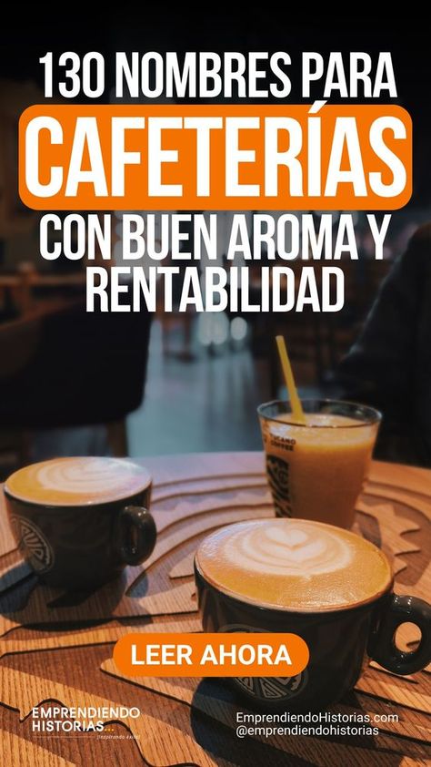 Aquí tienes un listado con centenares de nombres para cafeterías que te ayudarán a diferenciarte de la competencia y ofrecer café de calidad. Cafeteria Vintage, Brand Planning, Barista Recipe, Cafeteria Design, Cafe Barista, Engagement Marketing, Learn Another Language, Food Cost, Cafe Ideas