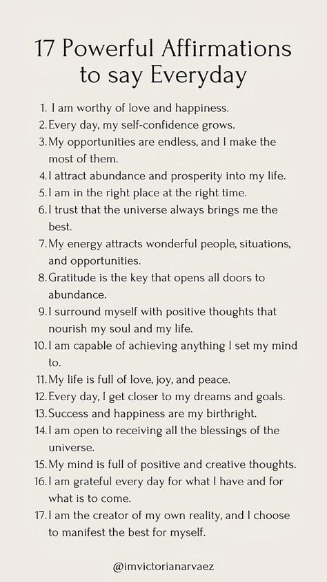 Journaling Affirmations Aesthetic, 42 Positive Affirmations To Change Your Life, Best Daily Affirmations, What Is An Affirmation, Simple Positive Affirmations, Different Types Of Affirmations, Positive Mind Affirmations, Positive Morning Affirmation Quotes, Today’s Affirmation