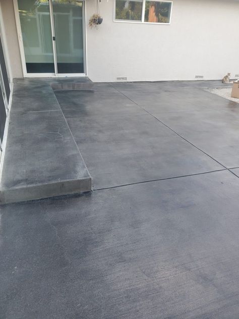 Concrete Patio Stain Ideas, Outdoor Concrete Stain, Concrete Cleaner, Concrete Stain Patio, Brick Edging, Acid Stained Concrete, Smooth Concrete, Concrete Sealer, Cultured Stone