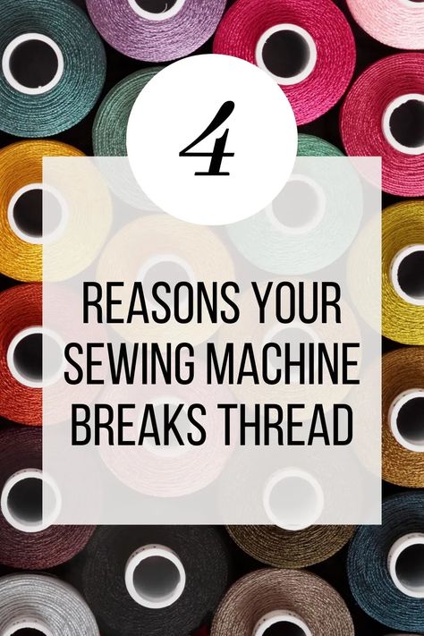 The Ultimate Guide: How to Deal with Sewing Machine Thread Breakage Delve into an informative exploration answering your pressing question: Why does my sewing machine thread keep breaking? Learn about thread integrity, threading techniques, machine checks, and more to conquer this common sewing problem. Sewing Machine Thread Problems, How To Thread A Sewing Machine, Sewing Machine Problems, Coverstitch Machine, Sewing Machine Repair, Overlock Machine, Sewing Machine Quilting, Serger Sewing, Seam Guide