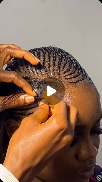 Senegalese Cornrow Hairstyles, Cornrow And Individual Braids, New Cornrow Hairstyles 2024, Small And Big Cornrow Braids, Cornrows Braids With Natural Hair, Extra Small Feed In Braids Cornrows, Braids In Front Twists In Back, Best Cornrow Hairstyles Black Women, Up Do Cornrow Hairstyles