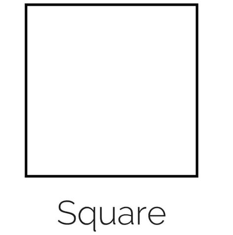 Free Printable Square Shape Shape Square Worksheet, Square Template Free Printable, Shape Outlines Free Printable, Square Art For Toddlers, Square Shape Activities Preschool Free Printable, Shapes Template Free Printable, Shape Templates Printable Free, Square Crafts For Toddlers, Square Shape Activities Preschool