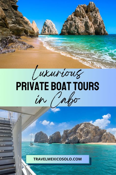 Discover the top 10 private boat tours in Cabo San Lucas for a luxurious sea experience. From spacious yachts with gourmet meals to intimate sailing cruises, these tours offer the perfect blend of adventure and relaxation for your tropical vacations and traveling excursions in Cabo. Gourmet Meals, Sailing Cruises, Private Boat, Cabo Mexico, San Lucas, Cabo San Lucas, Boat Tours, Yachts, Cruises