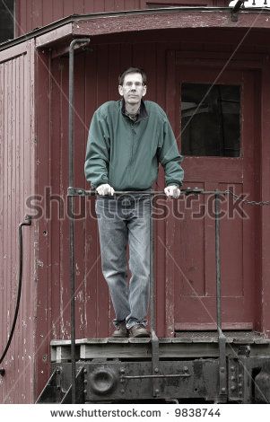 Leaning On Railing, Old Train, Man Standing, Train Car, Body Reference, Male Figure, Stage Design, Railing, Drawing Reference